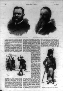 Andrew Halladay, Late chief of the Caledonian Club; William Coverly, N.Y. Mgr. of Anchor Line of Stemaers; Colonel Joseph Laing, of the disbanded 79th Regt. of Scottish Highlanders, NYSNG LCCN2005696205