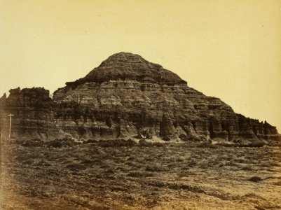 Andrew J. Russell - Church Buttes, 1868 photo