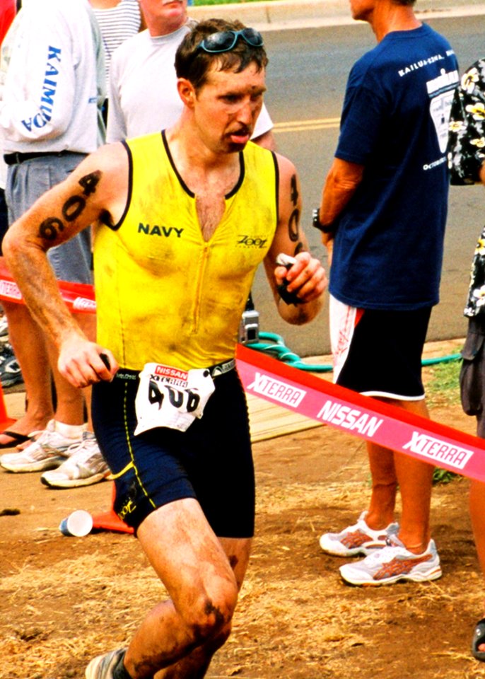 Andrew Sause at the Nissan Xterra World Championship in Maui, Hawaii