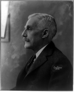 Andrew W. Mellon, head and shoulders portrait, profile LCCN2016650382