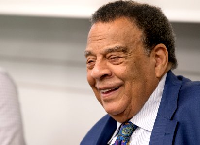 Andrew Young, Summit on Race 1 photo