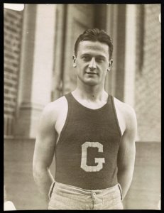 Andrew Zazzali, guard on the Georgetown University basketball team LCCN2014647485