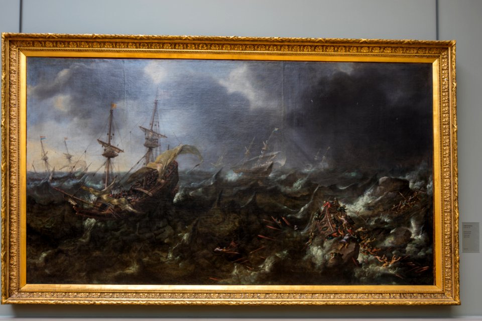 Andries Van Eertvelt - Battle of Lepanto