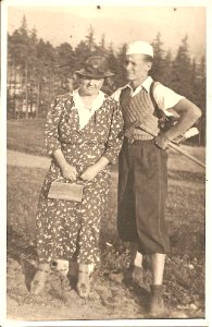 Andrzej et Alicja ca 1939 photo