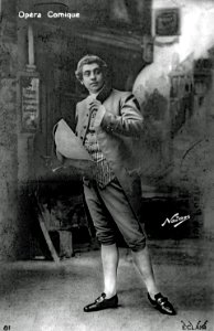 André Messager - Fortunio - Fernand Francell in the title role, 1907 (retouched)