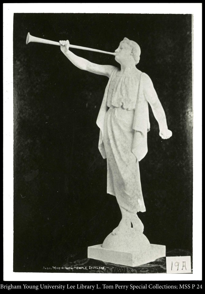 Angel Moroni, top of temple