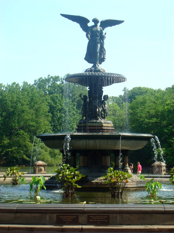 Angel of the Waters, Bethesda Terrace, Central Park, NYC 2a