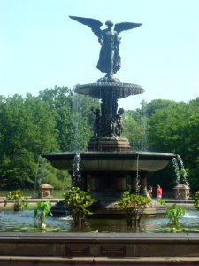 Angel of the Waters, Bethesda Terrace, Central Park, NYC 2a photo