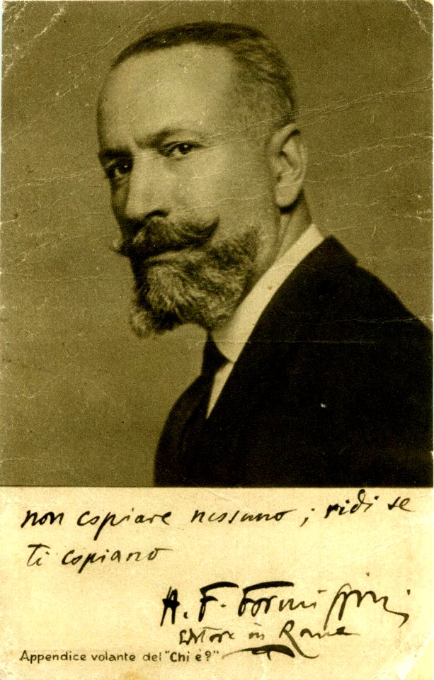 Angelo Fortunato Formiggini - Cartolina