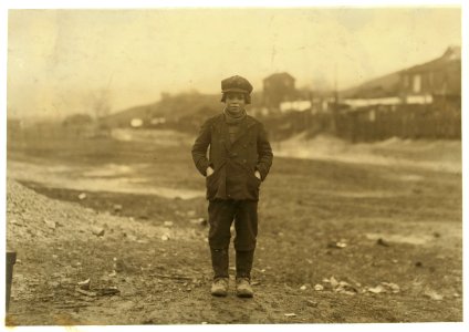 Angelo Ross, 142 Panama Street, Hughestown Borough, a youngster who has been working in Breaker -9 Pennsylvania Co. for four months, said he was 13 years old, but very doubtful. He has a LOC nclc.01142