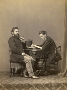 Angerer – Wilhelm von Hartel and Count Karol Lanckoroński, 1869