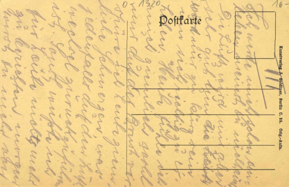 Angermünde, Brandenburg - Stadtansicht mit Mündesee (2) (back) (Zeno Ansichtskarten)