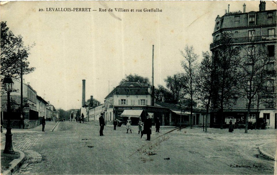 Angle rue Greffulhle rue de Villiers