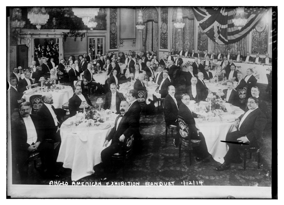 Anglo-American Exhibition Banquet 1-12-14 LCCN2014695293