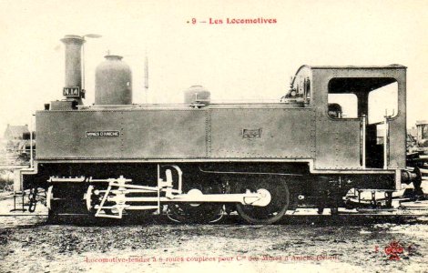 Aniche - Locomotive de la Compagnie des mines d'Aniche