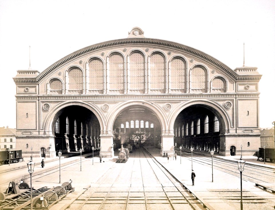 Anhalter Bahnhof, 1881
