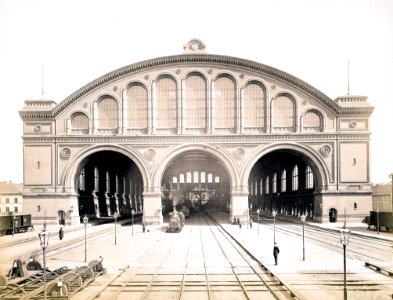 Anhalter Bahnhof, 1881