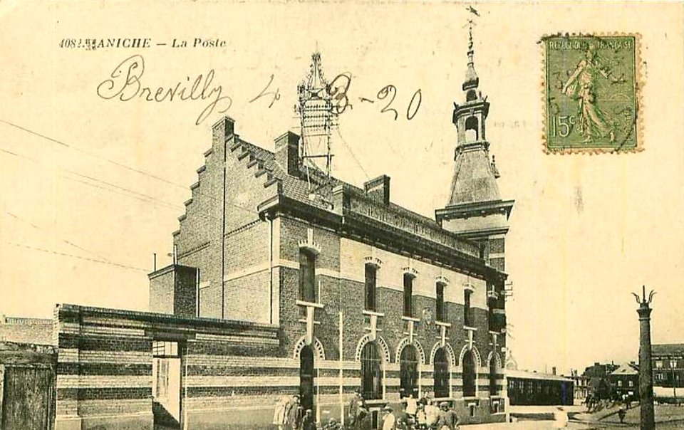 Aniche - La Poste en 1920