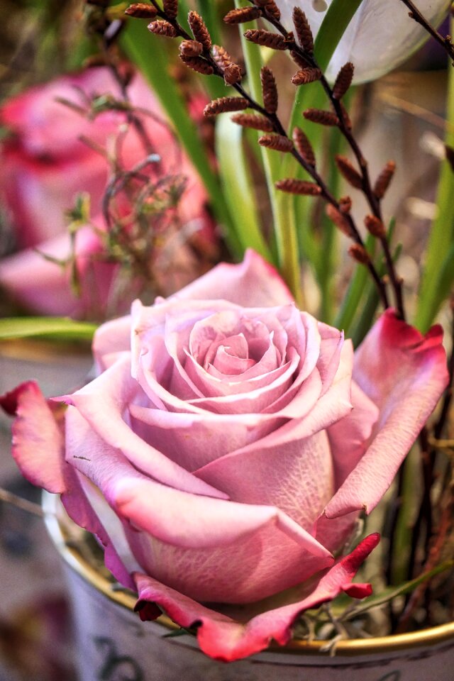 Petal floral arrangement