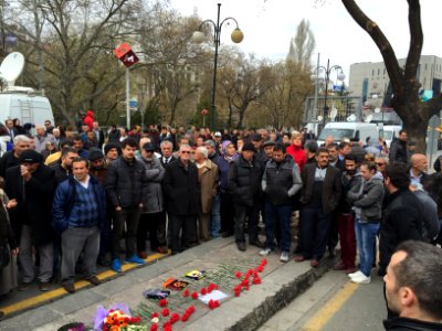 Ankara Yaralarını Sarıyor After Ankara Kızılay Bombing of 13 March 2016 VOA 15-March-2016 3