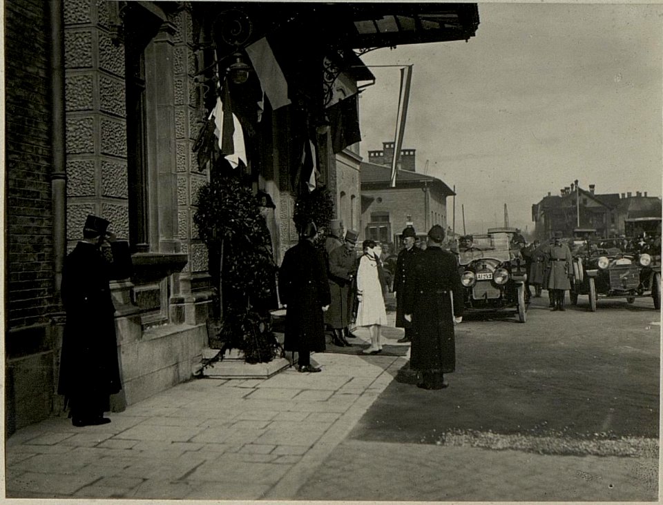 Ankunft Sr.k.u.k.Hoheit Erzherzog Thronfolger in Villach am 17. März 1916. (BildID 15468662)
