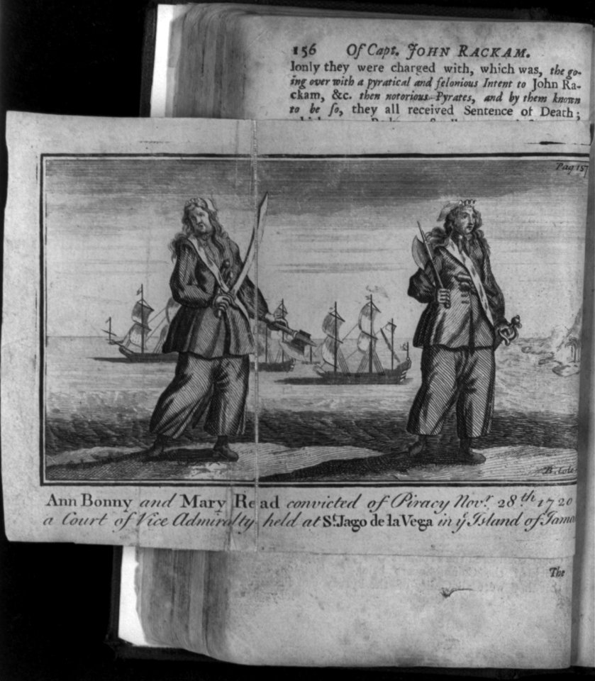Ann Bonney and Mary Read convicted of piracy... LCCN2003689011