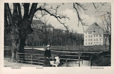 Anlagen mit Oberrealschule (AK H Sting 1911)