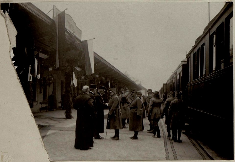 Ankunft Sr.k.k.Hoheit Erzh.Friedrich in Villach. (BildID 15482846)