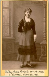 Anna Karlsohn, rollporträtt - SMV - H4 209