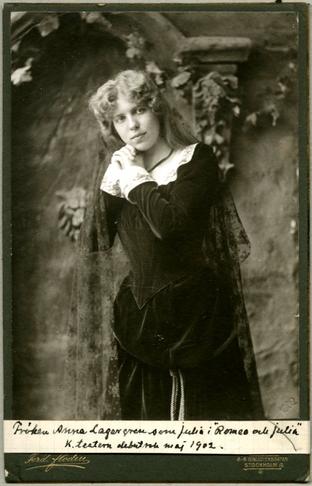 Anna Lagergren, rollporträtt - SMV - H5 023