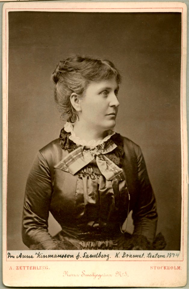 Anna Kinmanson, porträtt - SMV - H4 231