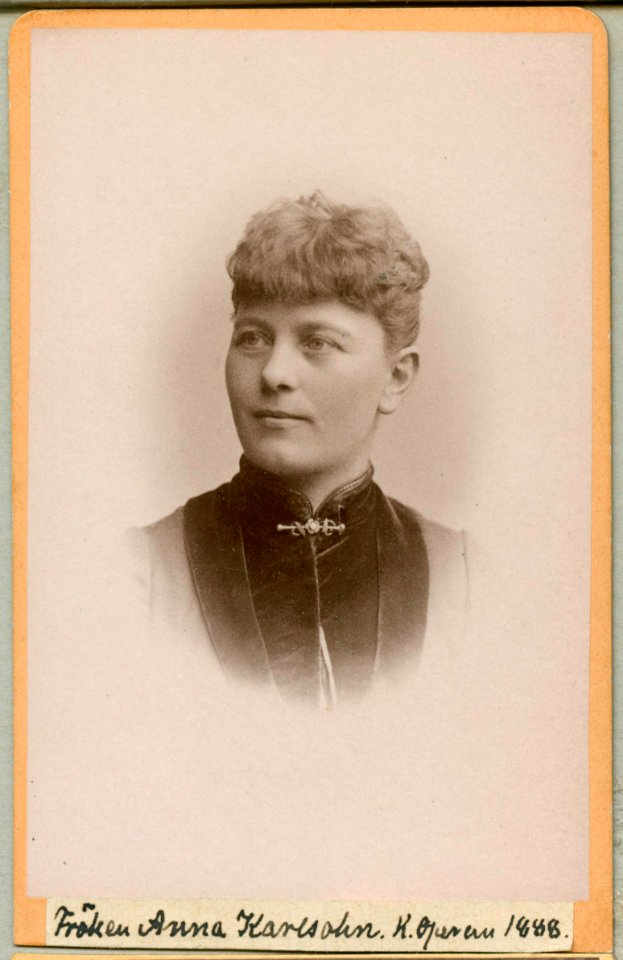 Anna Karlsohn, porträtt - SMV - H4 206