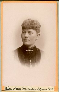 Anna Karlsohn, porträtt - SMV - H4 206