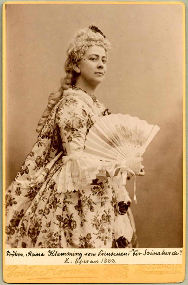 Anna Klemming, rollporträtt - SMV - H5 003