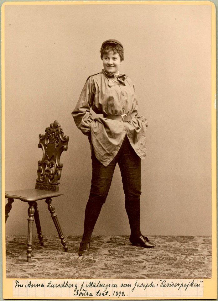 Anna Lundberg, rollporträtt - SMV - H5 177