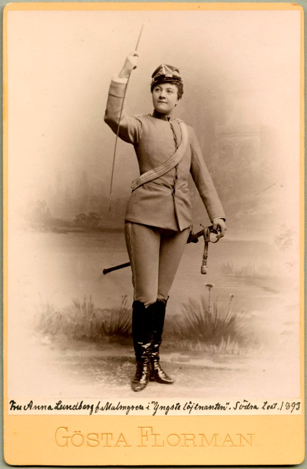 Anna Lundberg, rollporträtt - SMV - H5 178