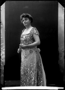 Anna Norrie in Pariserliv at Östermalmsteatern 1905 - SMV - NN043