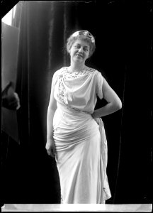 Anna Norrie in Sköna Helena at Vasateatern 1903 - SMV - NN042