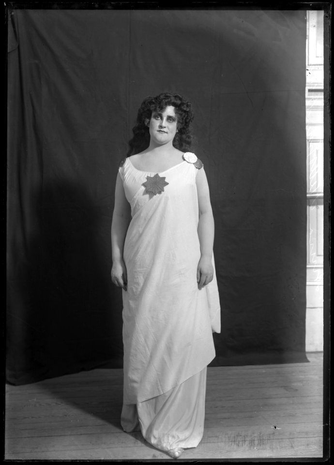 Anna Oscàr in Trollflöjten at Kungliga Operan 1906 - SMV - NO027