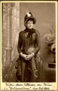 Anna Pettersson, rollporträtt - SMV - H6 107