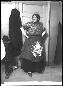 Anna Rustan in Bäverpälsen at Svenska teatern 1902 - SMV - NR096