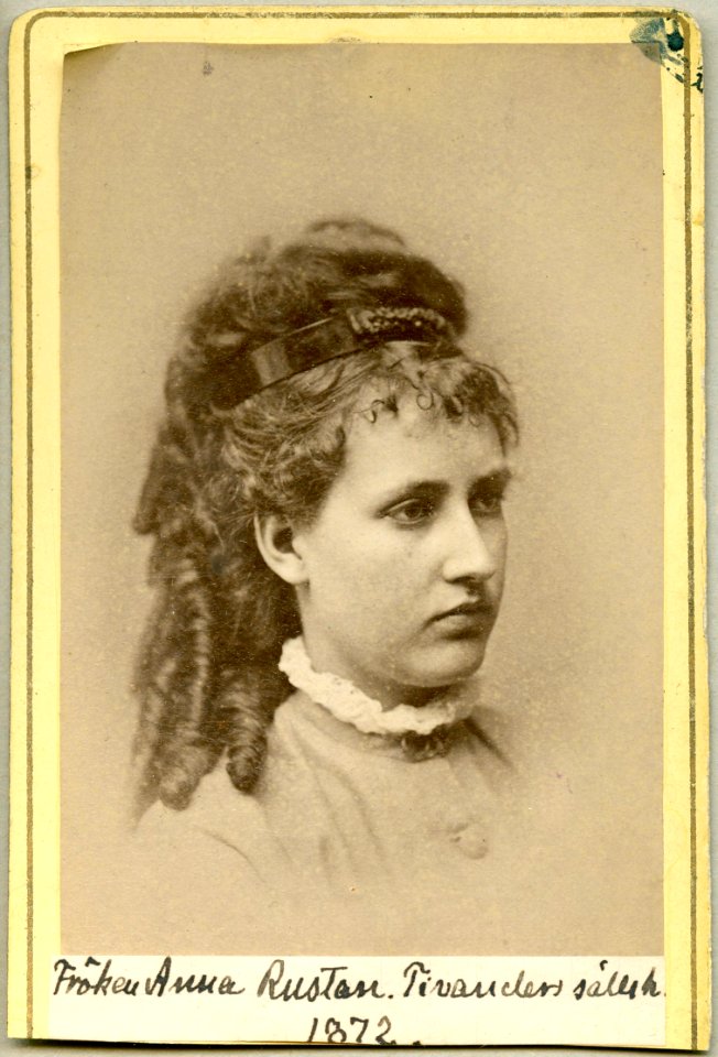 Anna Rustan, porträtt - SMV - H7 062