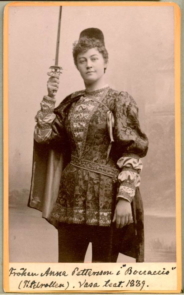 Anna Pettersson, rollporträtt - SMV - H6 106