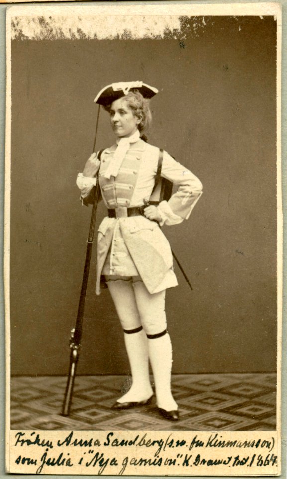 Anna Sandberg, rollporträtt - SMV - H4 239