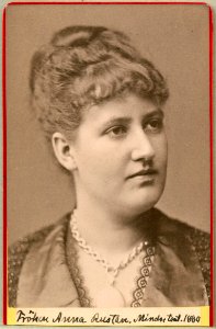 Anna Rustan, porträtt - SMV - H7 063