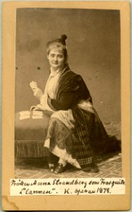 Anna Strandberg, rollporträtt - SMV - H8 010