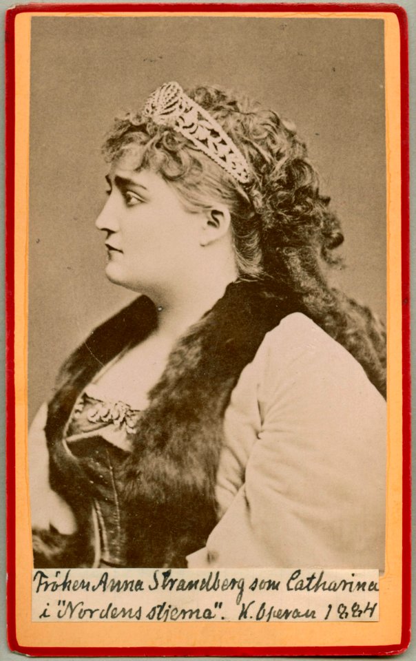 Anna Strandberg, rollporträtt - SMV - H8 018