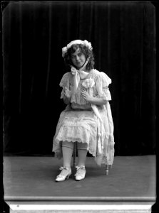 Anna Tropp in Dockféen at Kungliga Operan 1909 - SMV - NT048