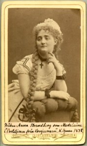 Anna Strandberg, rollporträtt - SMV - H8 009