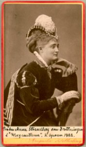 Anna Strandberg, rollporträtt - SMV - H8 013